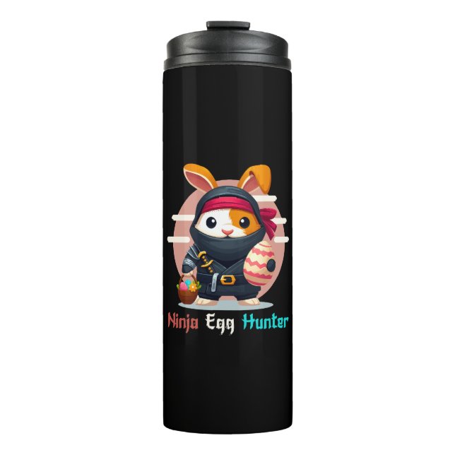 Termo Cazador de huevos ninja (Anverso)