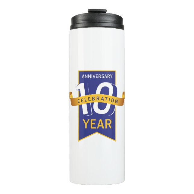 Termo Celebración del año del décimo aniversario (Anverso)