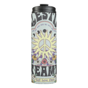 Termo CELESTIAL DREAMER SUN ROSA TSHIRT DISEÑO gráfico h