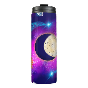 Termo Celestial Sun Moon Galaxy