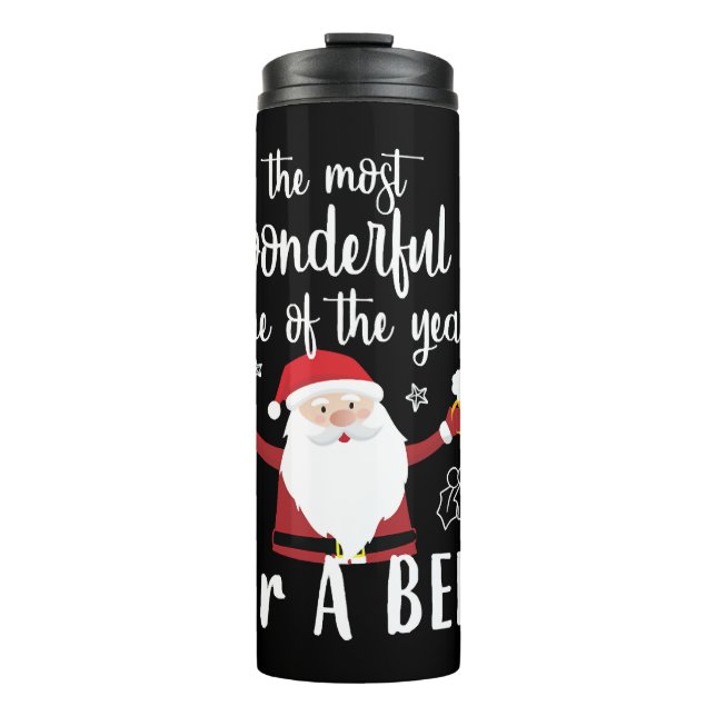Termo Cerveza navidad (Anverso)
