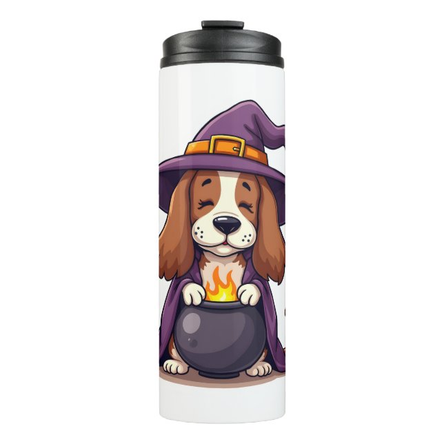 Termo Cerveza Witch Basset (Anverso)
