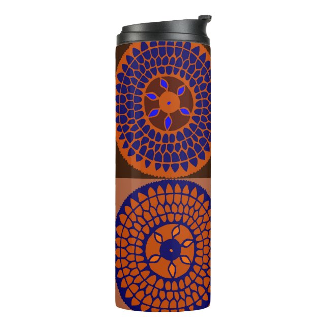 Termo Cesta de girasoles africanos (Rotado hacia la izquierda)