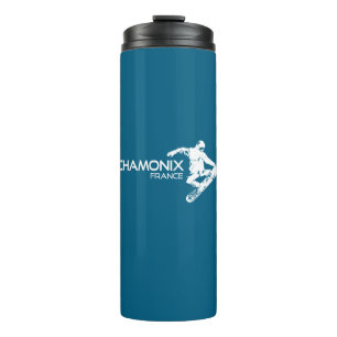 Termo Chamonix France Snowboarder