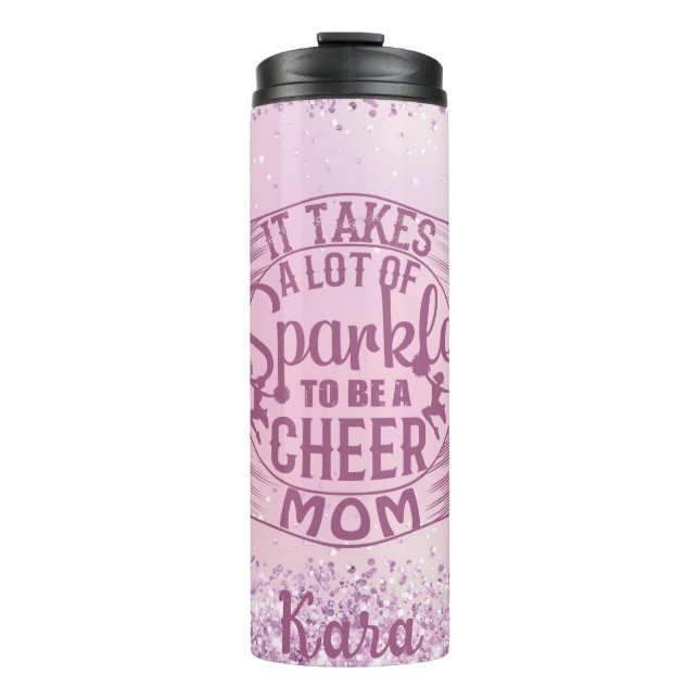 Termo Cheer Mom Personalizado (Anverso)