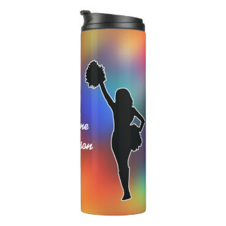 Termo Cheerleading - Cheerleader silhouette Personalize 