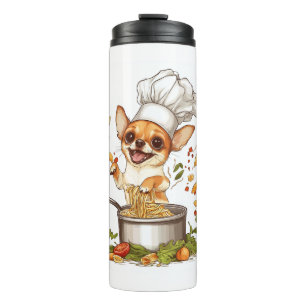 Termo Chef Chihuahua - Maestro culinario de perros