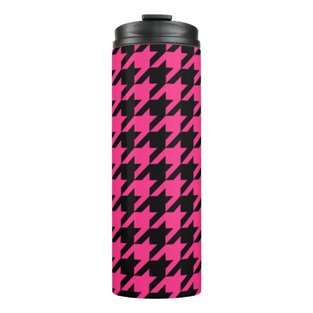 Termo Cheque de Houndstap negro rosa (Anverso)