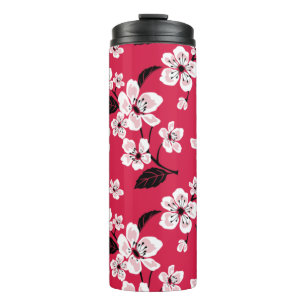 TERMO CHERRY BLOSSOM - SAKURA (ROJO)