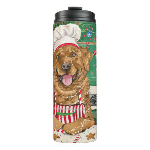 Termo Chesapeake Bay Retriever Horneando: Navidad Festiv
