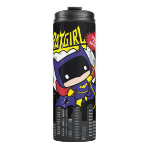 Termo Chibi Batgirl Preparado Para La Acción