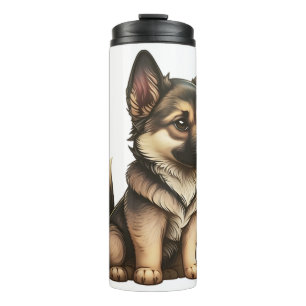 Termo Chibi German Shepherd