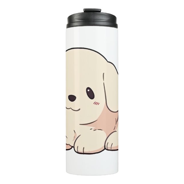 Termo Chibi Golden Retriever Puppy (Anverso)