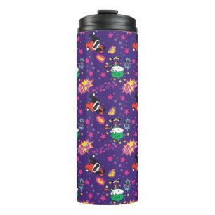 Termo Chibi Joker and Harley Pattern