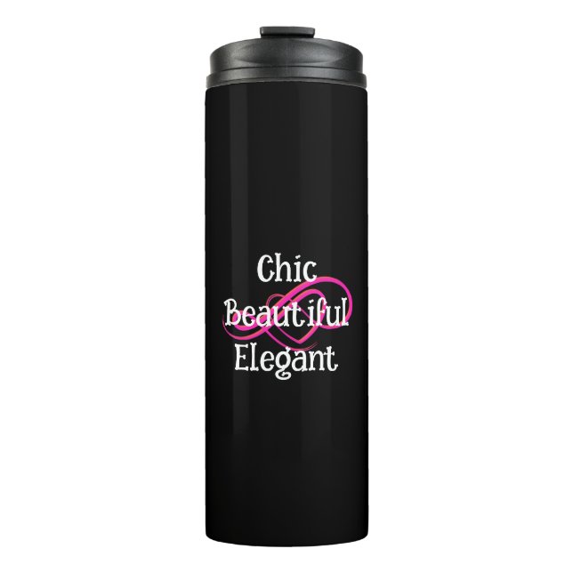 Termo Chic, Beautiful, Elegant Thermal Tumbler (Anverso)