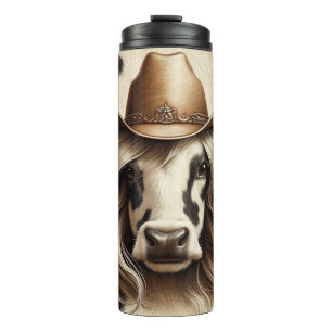 Termo Chica Country Rubia Divertida