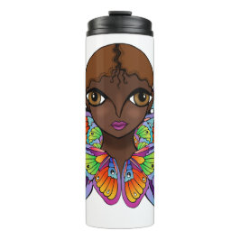 Termo chica de mariposa, tanque femenino arriba