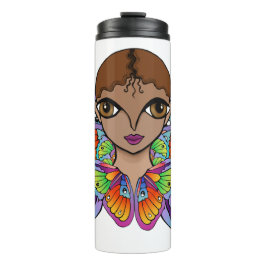 Termo chica de mariposa, tanque femenino arriba