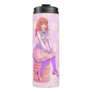 Termo Chica de Pink Macaron
