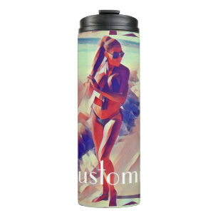 Termo Chica de playa Thunder_Cove
