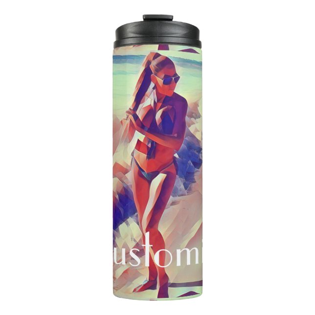 Termo Chica de playa Thunder_Cove (Anverso)