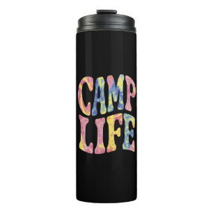 Termo Chicas de verano de camping vida de campamento Tie