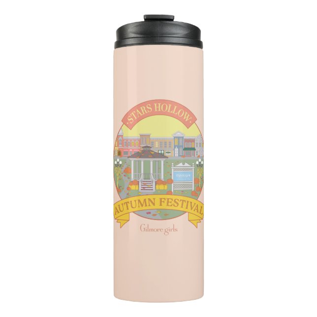 Termo Chicas Gilmore | Festival Stars Hollow de Otoño (Anverso)