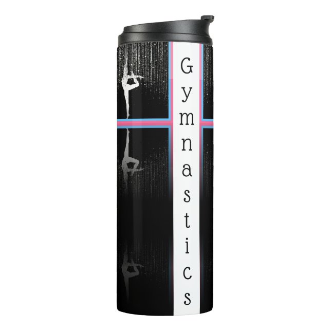 Termo Chicas Gimnasia Tumbler térmico personalizado (Rotado hacia la izquierda)