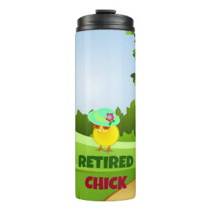 Termo Chick retirado, oh días felices