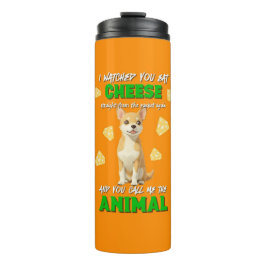 Termo Chihuahua, Naranja cómico de animales de queso Gag