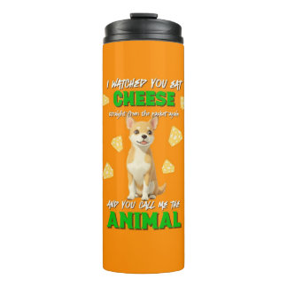 Termo Chihuahua, Naranja cómico de animales de queso Gag