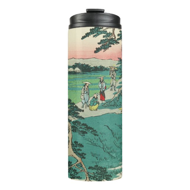 Termo Chiryuu, Japón: Impresión de Woodblock del vintage (Anverso)