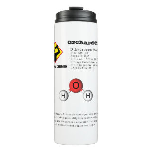 Termo Chiste divertido Dihidrógeno Monóxido (H2O) Químic