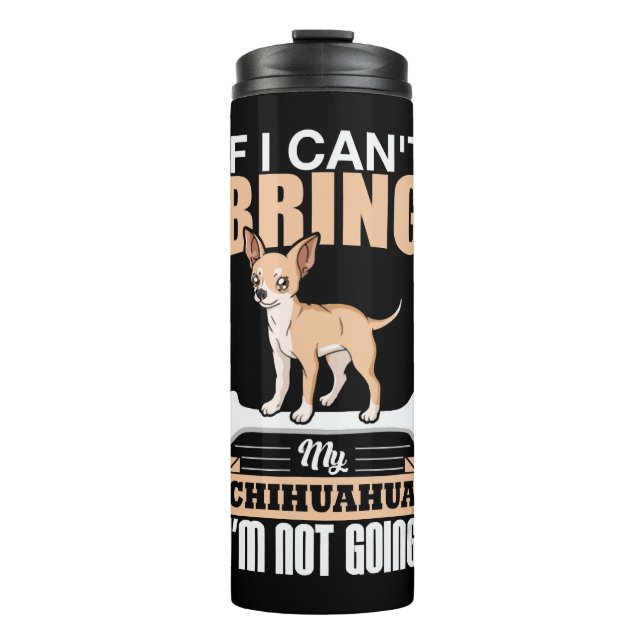 Termo Chiwawa Gift Chihuahua Chi Dog Dueño (Anverso)