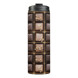 Termo Chocolate de lujo hecho a mano en una caja