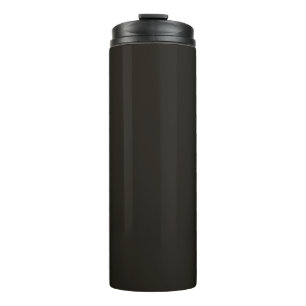 Termo chocolate negro (color sólido)