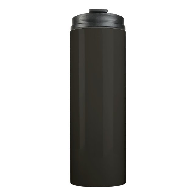 Termo chocolate negro (color sólido) (Anverso)