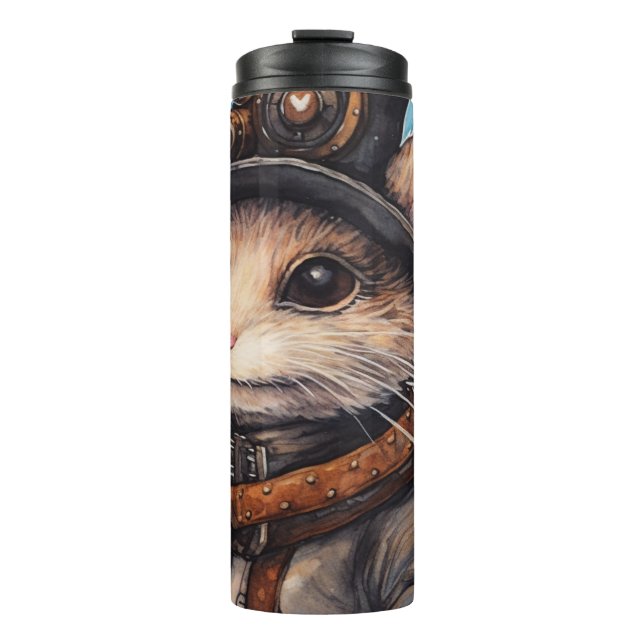 Termo Chompington Sombrero de Copa Steampunk 24 (Anverso)