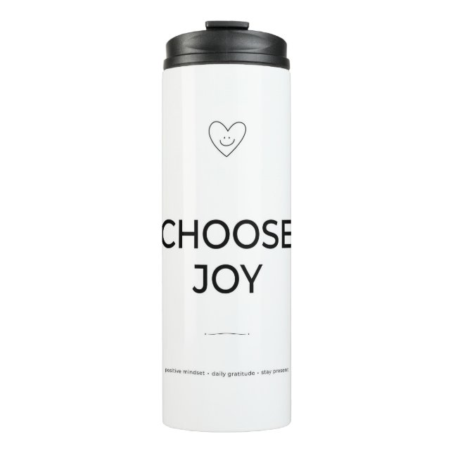Termo Choose Joy Tumbler (Anverso)