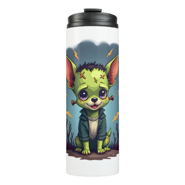 Termo Choque Frankenstein Chihuahua (Anverso)
