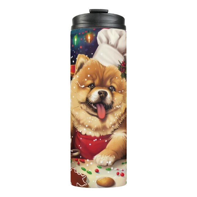 Termo Chow Chow Holiday Baking: Navidades festivos (Anverso)