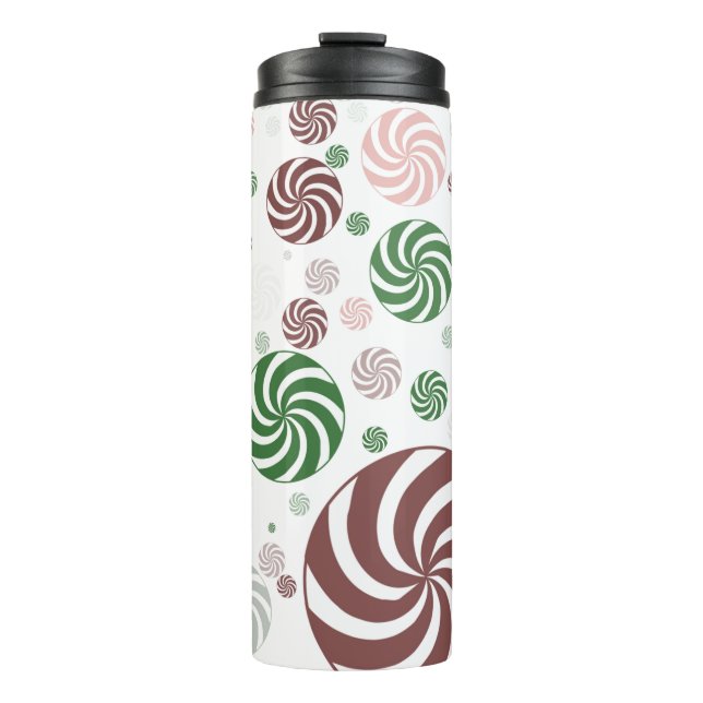 Termo Christmas Pretzel Thermal Tumbler – Festive  (Anverso)