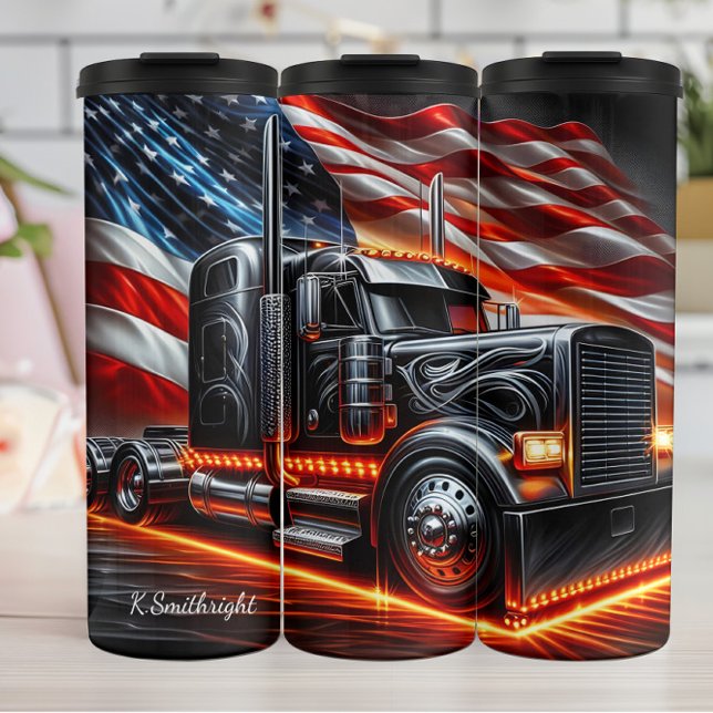 Termo Chrome Truck American Flag Spark (Subido por el creador)