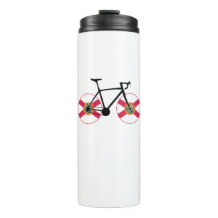 Termo Ciclismo con bandera de Florida