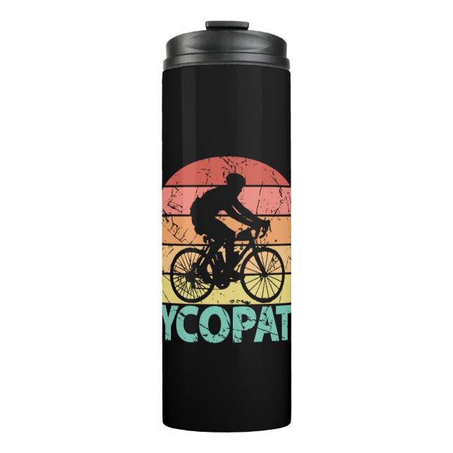 Termo Ciclismo divertido Cycopath (Anverso)