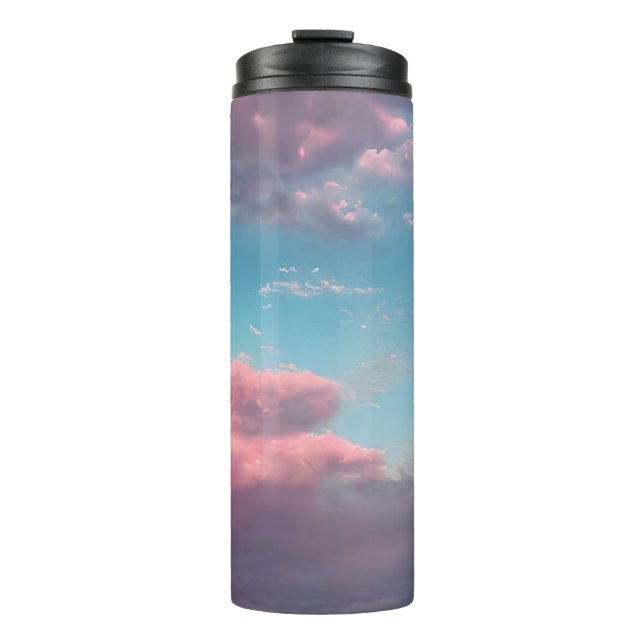 Termo Cielo de color pastel (Anverso)