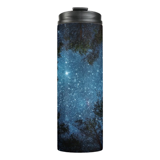 Termo Cielo nocturno estrellado, Vía Láctea. (Anverso)