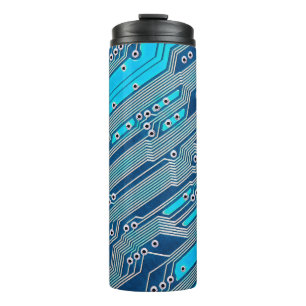 Termo Cierre de la tarjeta de circuito electrónico. circ