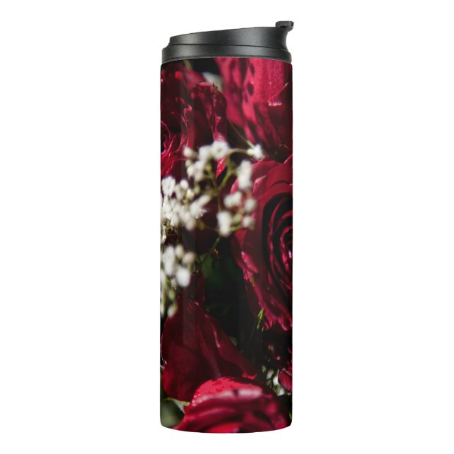 Termo Cierre del ramo de rosas rojas (Rotado hacia la izquierda)