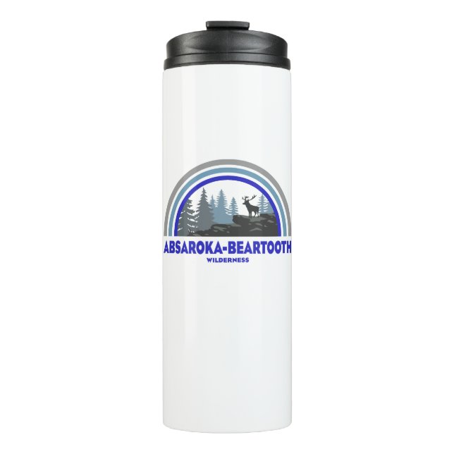 Termo Ciervo Absaroka - Beartooth Wilderness (Anverso)